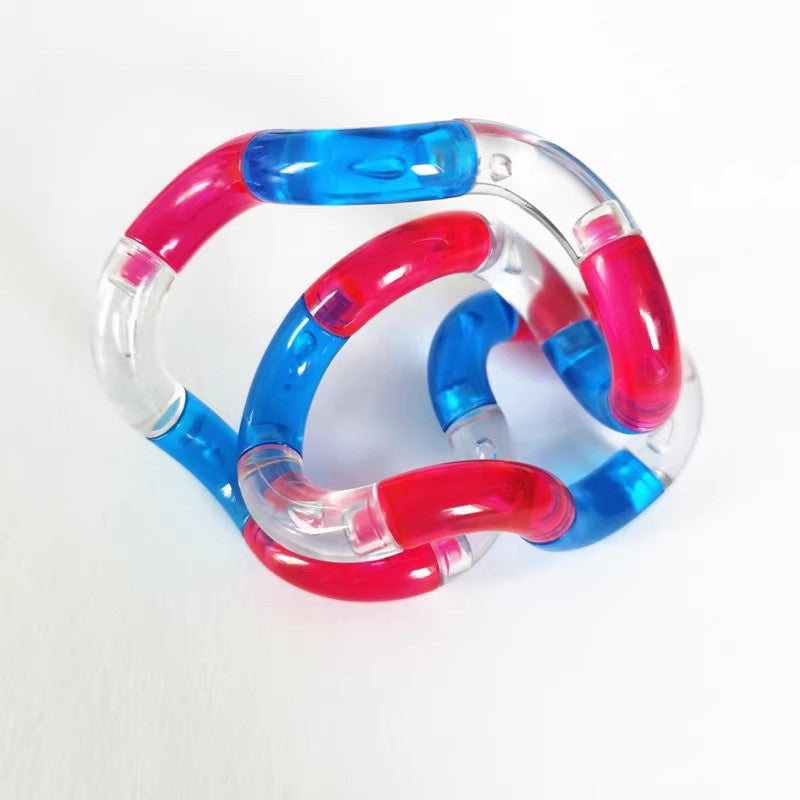 [Speed Dropshipping] Crystal Transparent Variety Twisting Luminous Twisting Circle Wrapping To Decompress And Unlock Transformation Variety - Image 1
